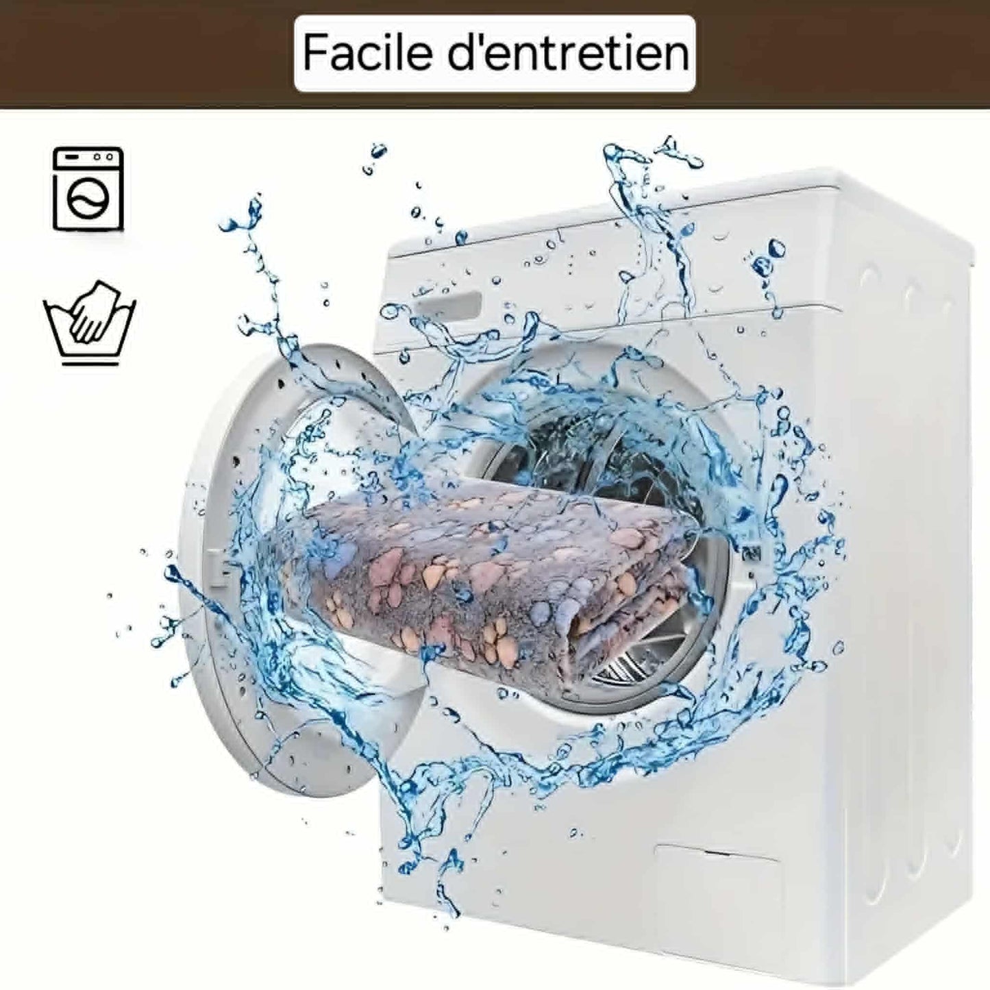 Couverture pour votre animal de compagnie brodée (broderie incluse dans le prix)