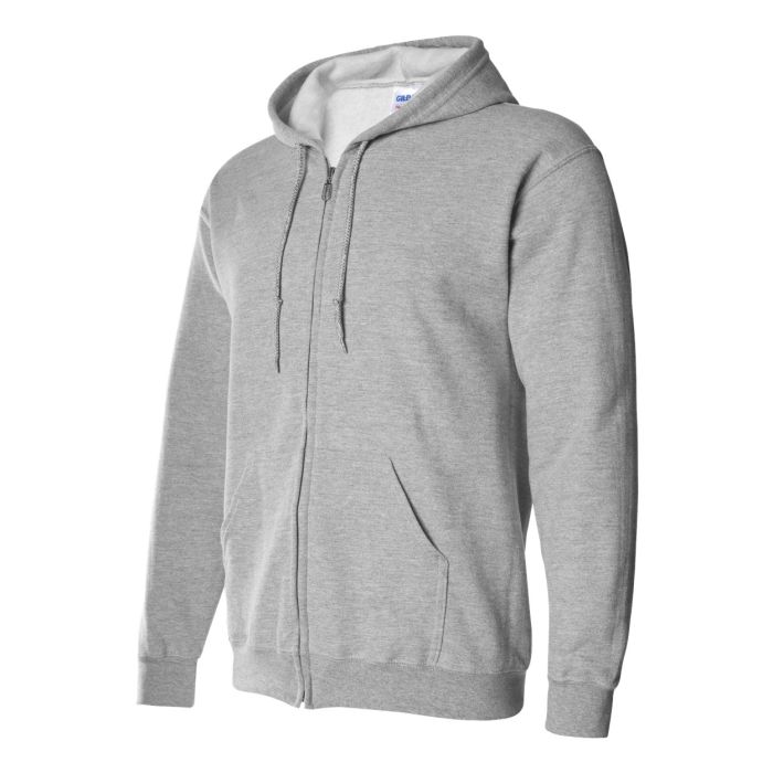 FULL ZIP HOODIE (broderie incluse parmi nos choix de designs)