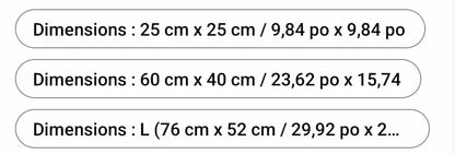 Couverture pour votre animal de compagnie brodée (broderie incluse dans le prix)